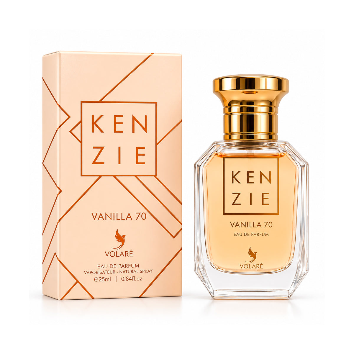 Kenzie Vanilla 70 Volaré – EDP Mixte 25 ml