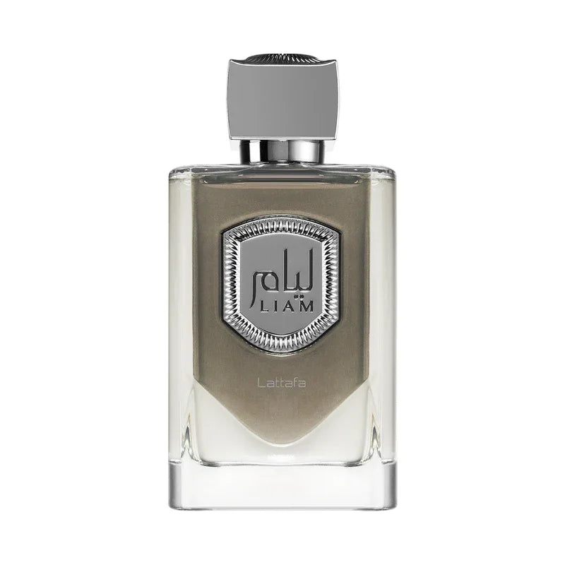 Parfum Lattafa Liam pour homme dans un flacon élégant en verre
