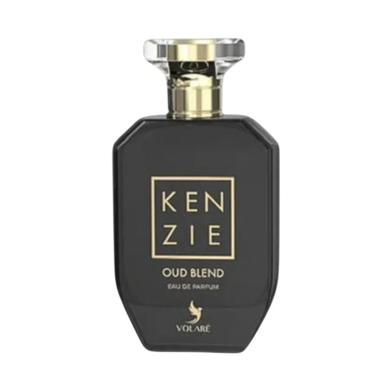 Parfum Kenzie Oud Blend Eau de Parfum pour homme dans un flacon noir et doré
