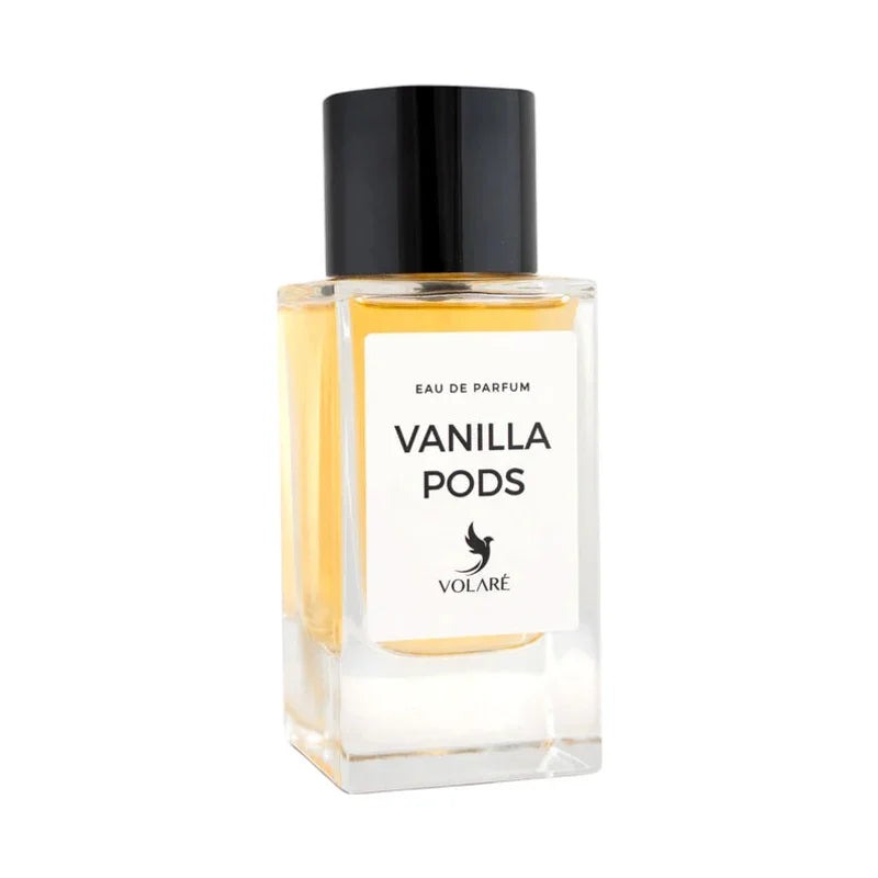 ARVOLA_SHOWCASE — Vanilla Pods, photo artistique (Poudre de coco, Héliotrope délicat, Absolu de vanille de Madagascar, Amande veloutée, Palo Santo mystique, Musc tendre)