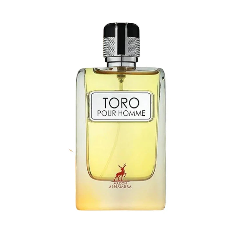 Parfum Toro Pour Homme de Maison Alhambra dans un flacon élégant