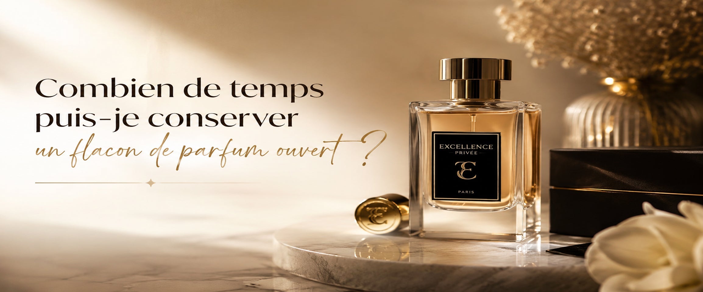 Combien de temps puis-je conserver un flacon de parfum ouvert ?