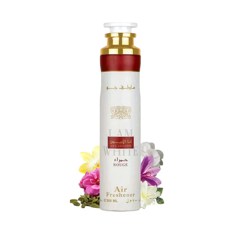 Ana Abiyedh Rouge – Lattafa Désodorisant d'Intérieur 300ml