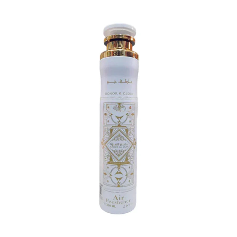 Badee El Oud Honor Glory White Lattafa 300ml – Désodorisant d'Intérieur