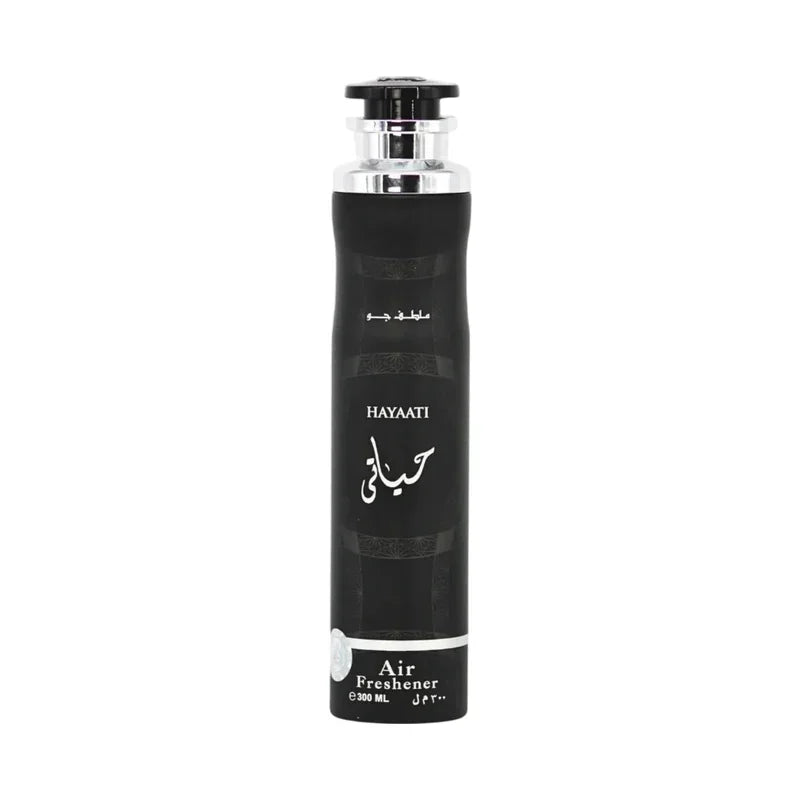Diffuseur d'air Hayaati noir 300 ml, parfum oriental élégant pour maison et bureau