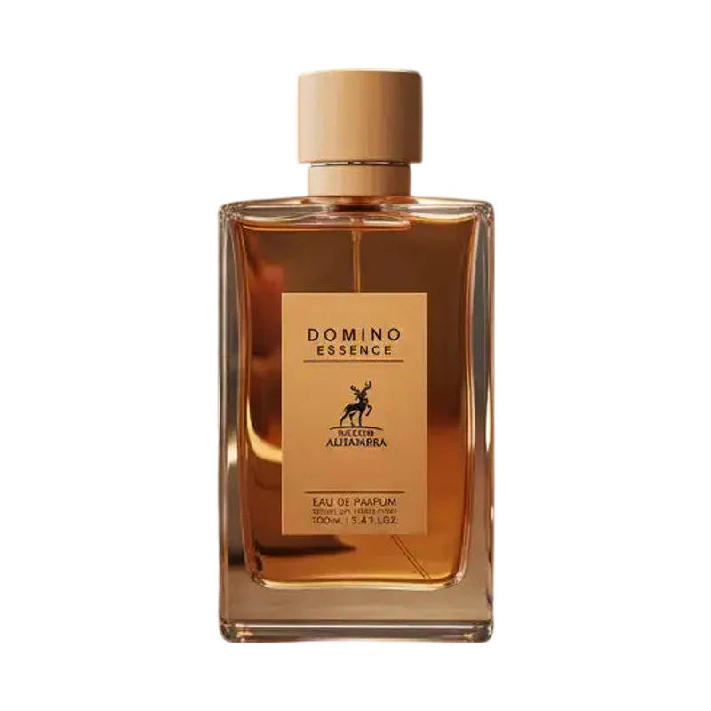 Flacon de parfum Domino Essence Eau de Parfum pour homme en verre ambré