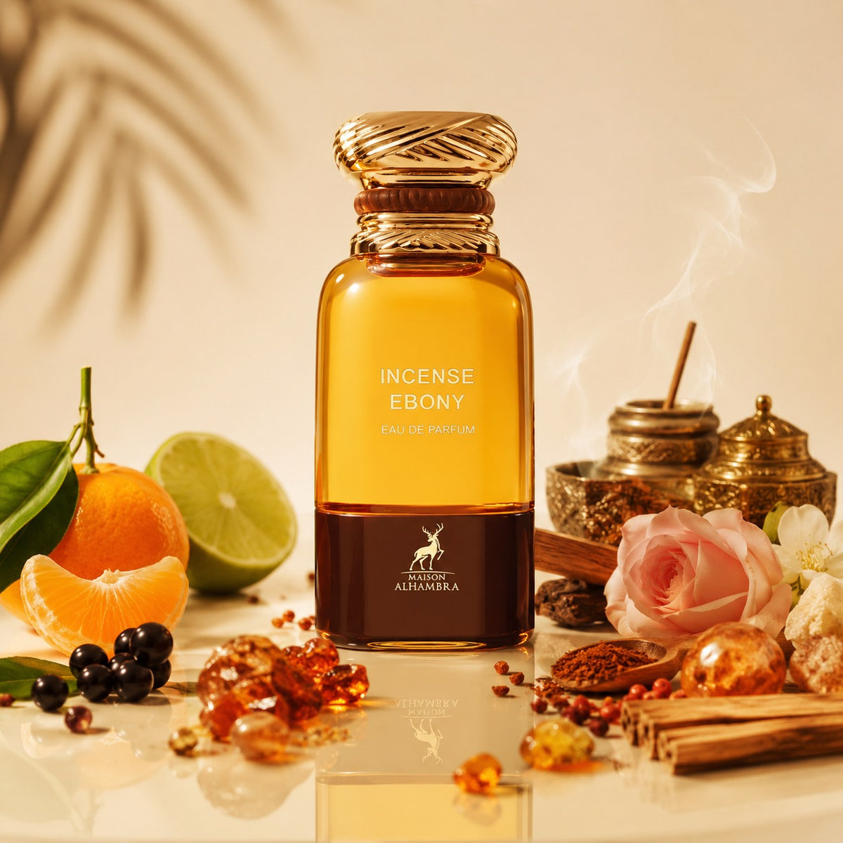 Incense Ebony – Maison Alhambra Eau de Parfum 80ml
