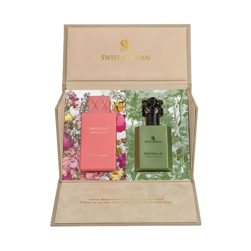 Nectar Blush & Patchouli 01 – Swiss Arabian Coffret Cadeau