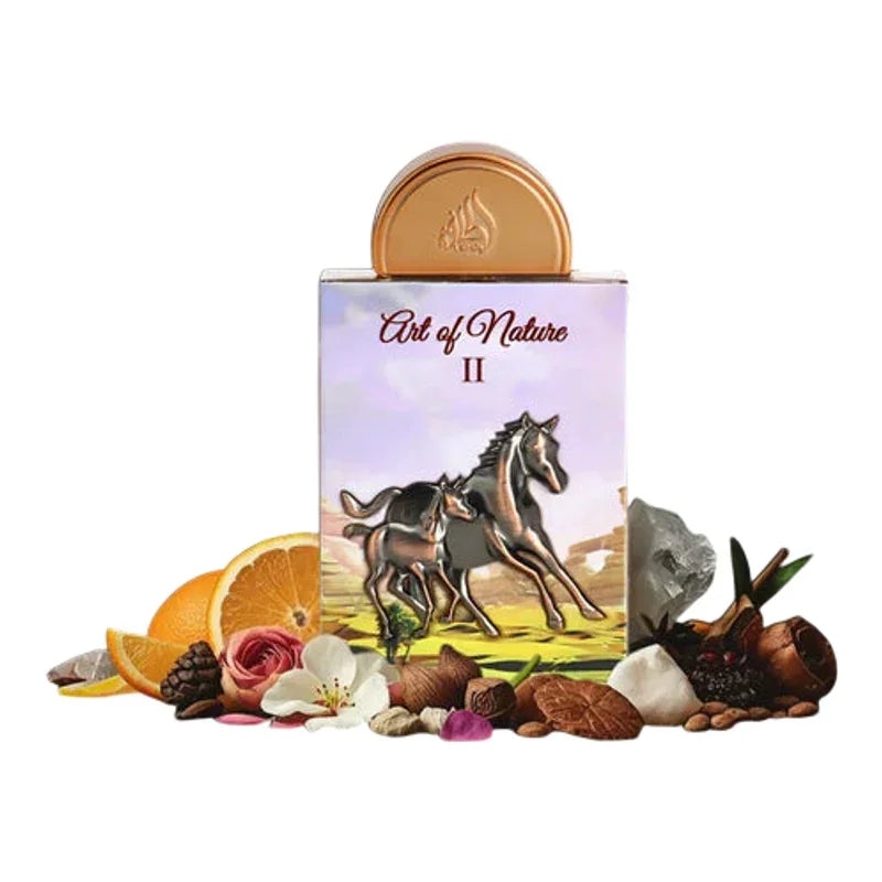 Parfum Art of Nature II avec chevaux, agrumes et fleurs naturelles