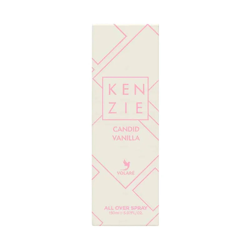 Spray parfumé Kenzie Candid Vanilla Volare, 150ml, parfum d'ambiance et bien-être