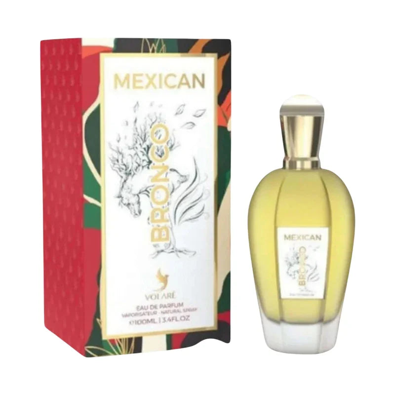 Parfum Mexican Bronco Eau de Parfum 100ml et son coffret élégant.