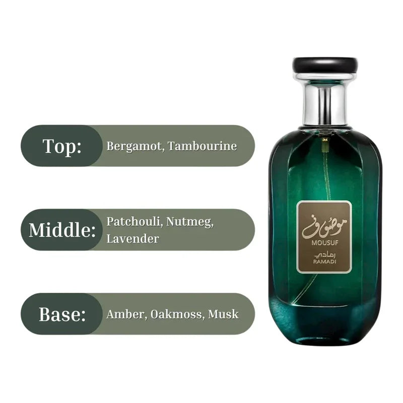 Mousuf Ramadi – Ard Al Zaafaran Eau de Parfum 100ml