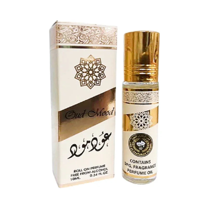 Oud Mood Roll On – Ard Al Zaafaran Huile Parfumée 10ml
