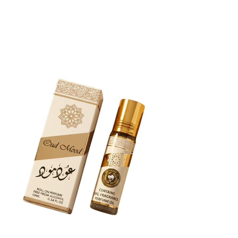 Oud Mood Roll On – Ard Al Zaafaran Huile Parfumée 10ml