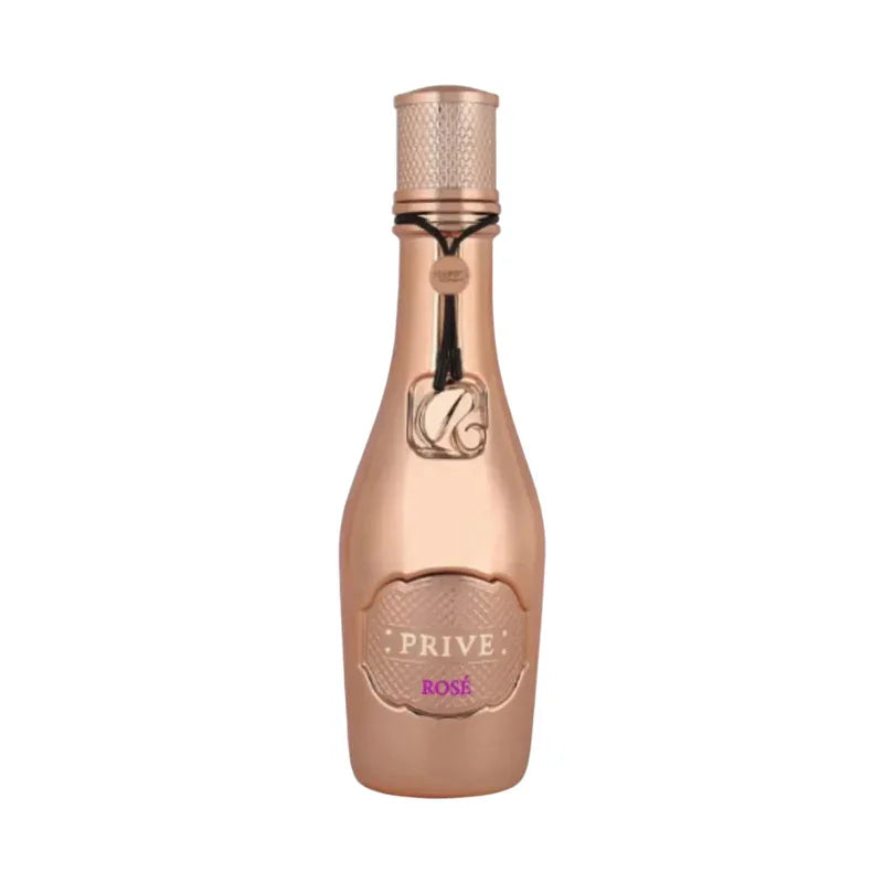 Parfum Prive Rosé dans un flacon élégant de couleur or rose
