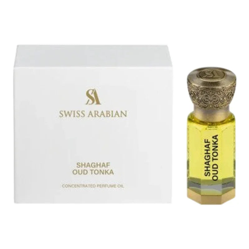 Shaghaf Oud Tonka Oil – Swiss Arabian Huile 12 ml