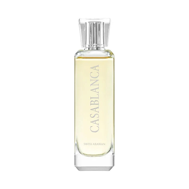 ARVOLA_SHOWCASE — Casablanca, photo artistique (Pomme, Raisin, Patchouli, Iris, Caramel, Ambre, Musc, Daim)