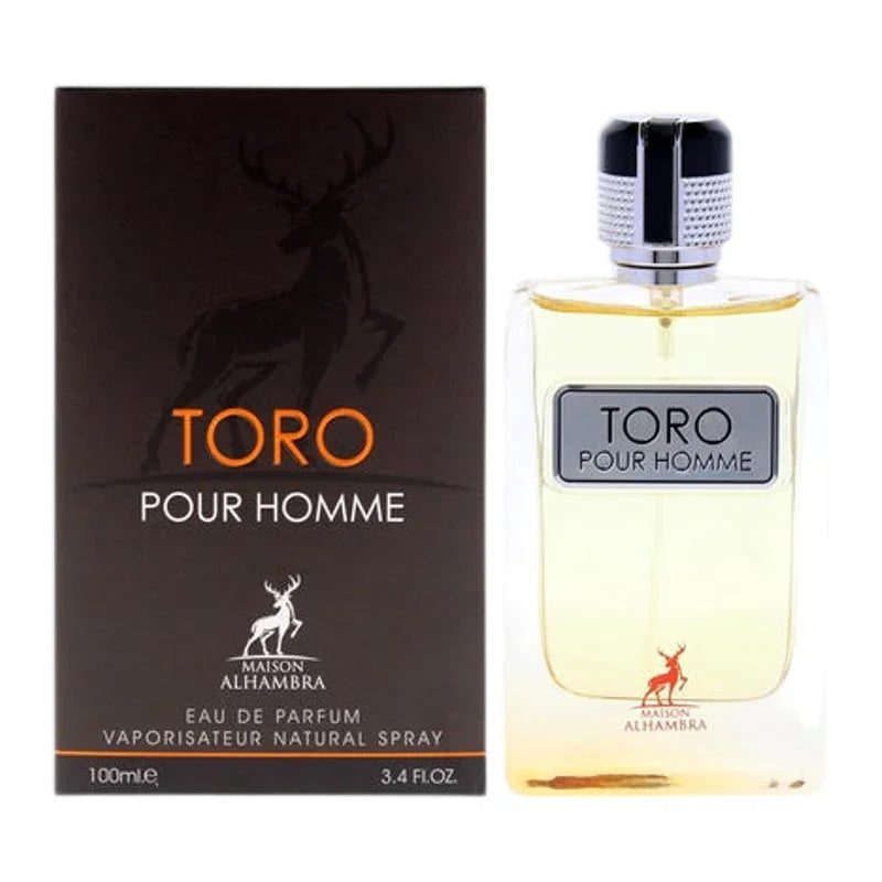 Parfum Toro Pour Homme de Maison Alhambra, eau de parfum pour homme 100ml.