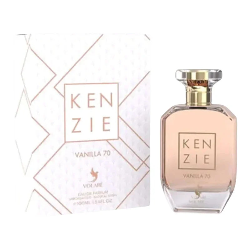 Parfum Kenzie Vanilla 70 et son coffret, eau de parfum pour femme.