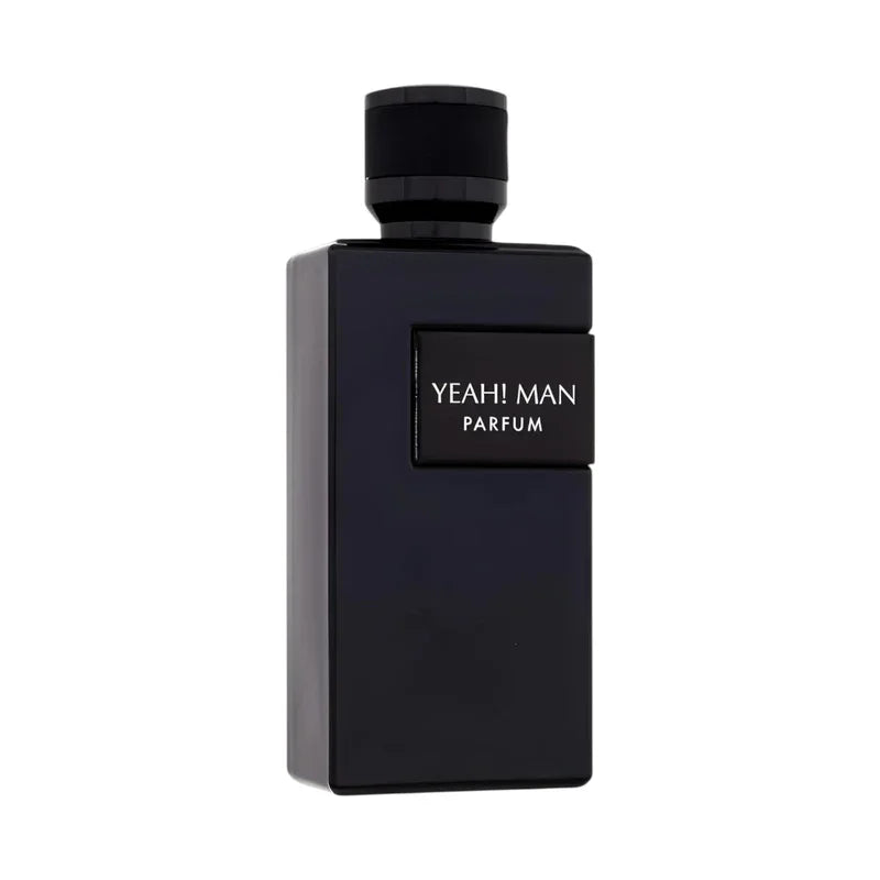 Flacon de parfum noir YEA! MAN PARFUM pour homme